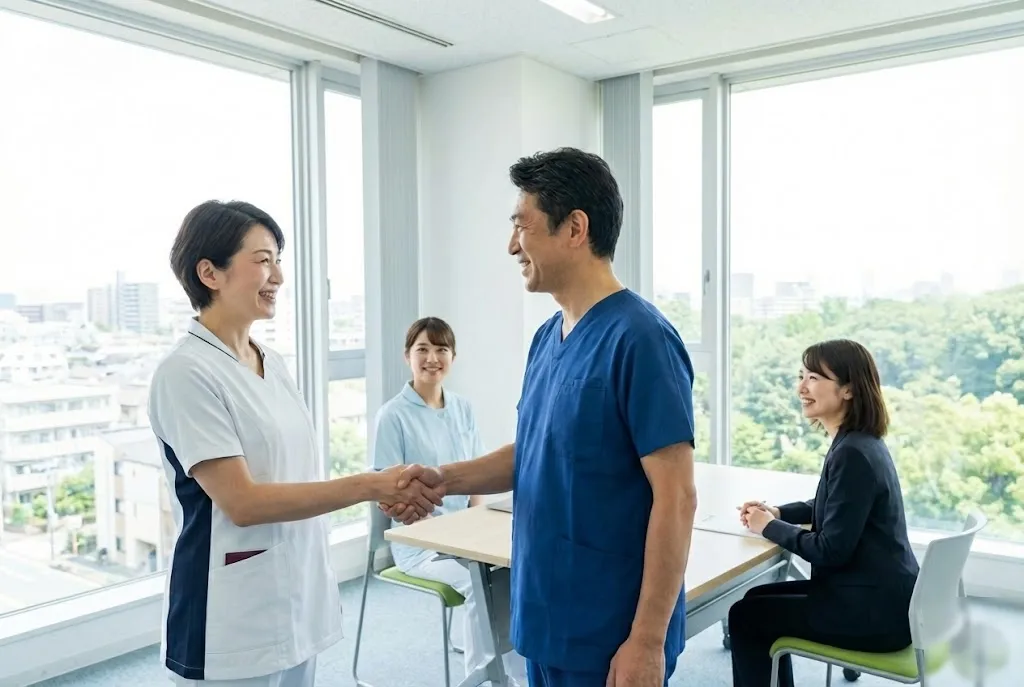 ケアマネージャーとの連携イメージ